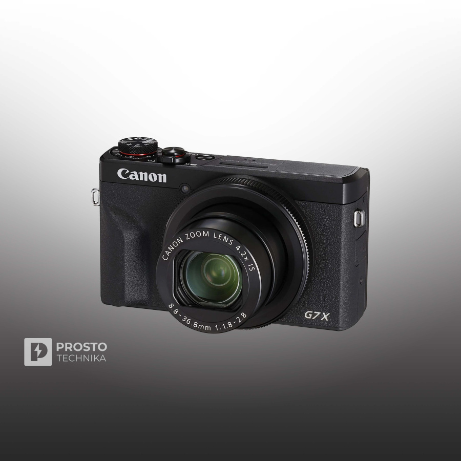 Фотоаппарат Canon PowerShot G7 X Mark III, черный